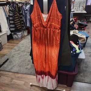 Maxi Sundress in Orange - size 2XL.  Very nice!  From Riley Dress